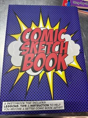 Comic Art Sketchbook - Illustrated Panel Pages, MAKE YOUR OWN COMIC!